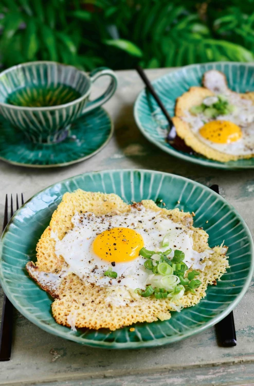 Krokant spiegelei (keto)