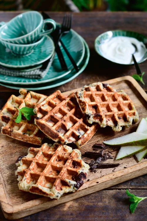 Chocolade-peerwafels