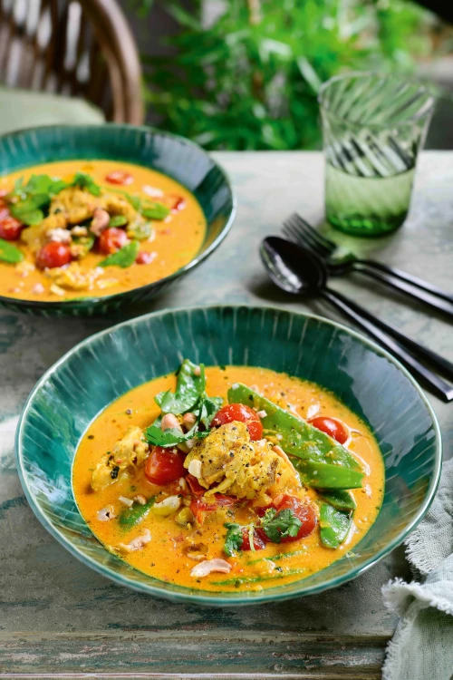 Kipcurry met yoghurt en kokosmelk (keto)