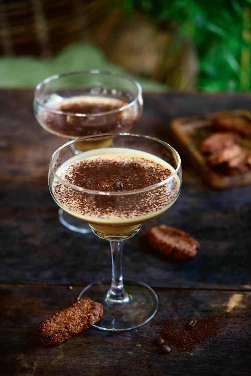 Espresso 'Kahlúa' met amandelkoekje