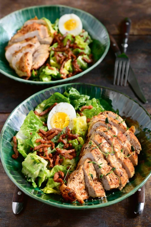 Caesar salad (keto)
