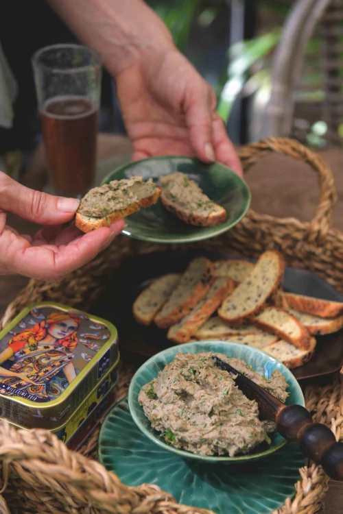 Zalige sardinepaté (keto)