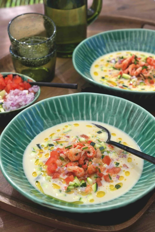 Rivierkreeftjes in lichte kokos-currysaus (keto)